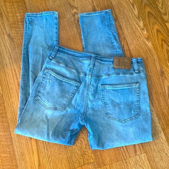 🦅Men’s American Eagle Outfitter’s Slim Taper Jeans Next Level Flex Size 32/30 - Picture 3 of 5